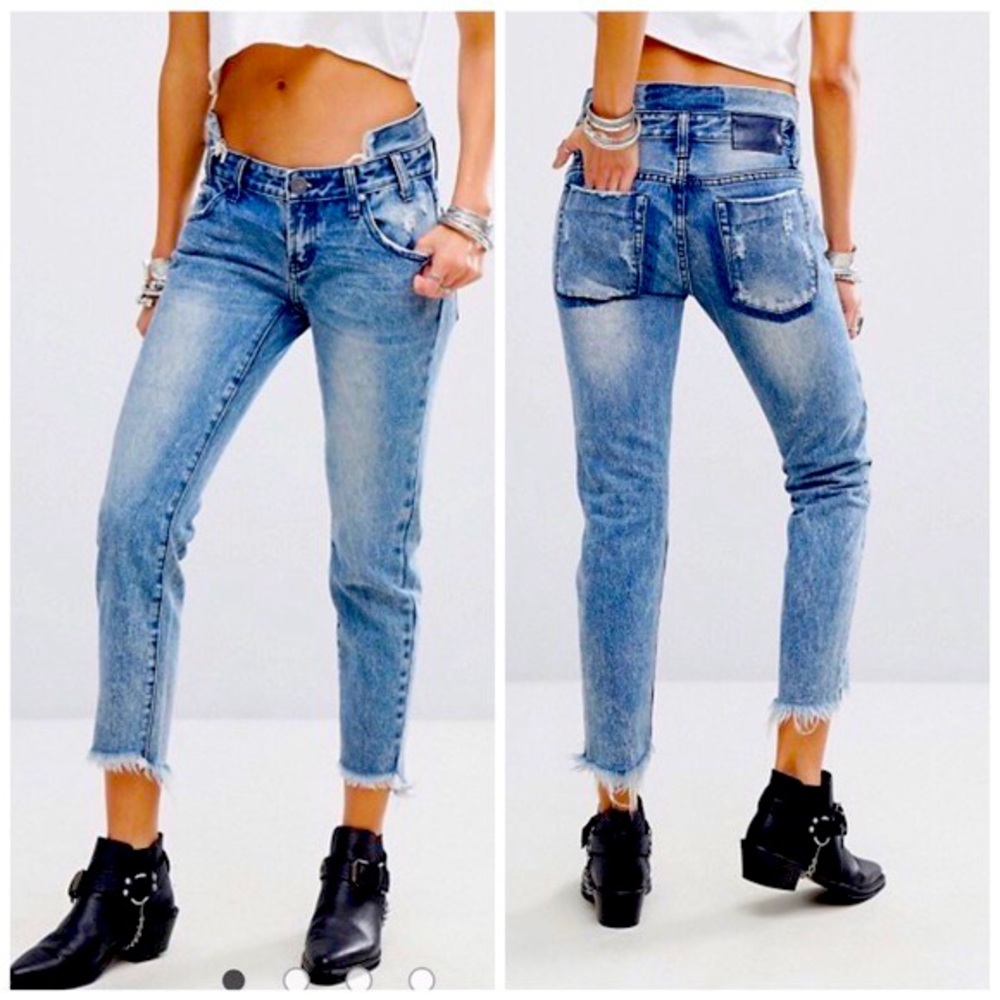 One teaspoon blu society freebird jeans